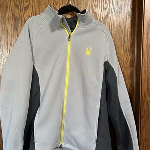 Men’s NWOT Spyder XL woven fleece lined jacket